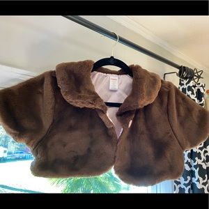 Gymboree Faux Fur Cape